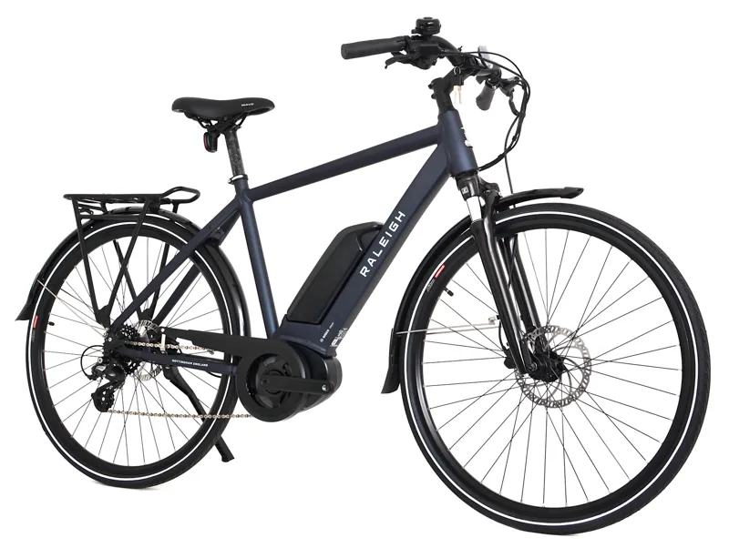 Ex Demo Raleigh Motus Crossbar Derailleur 2023 Electric Urban Bike - 52 cm - Dark Blue-12