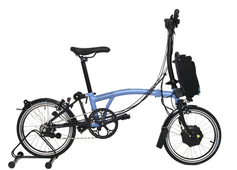 brompton m6l electric folding bike