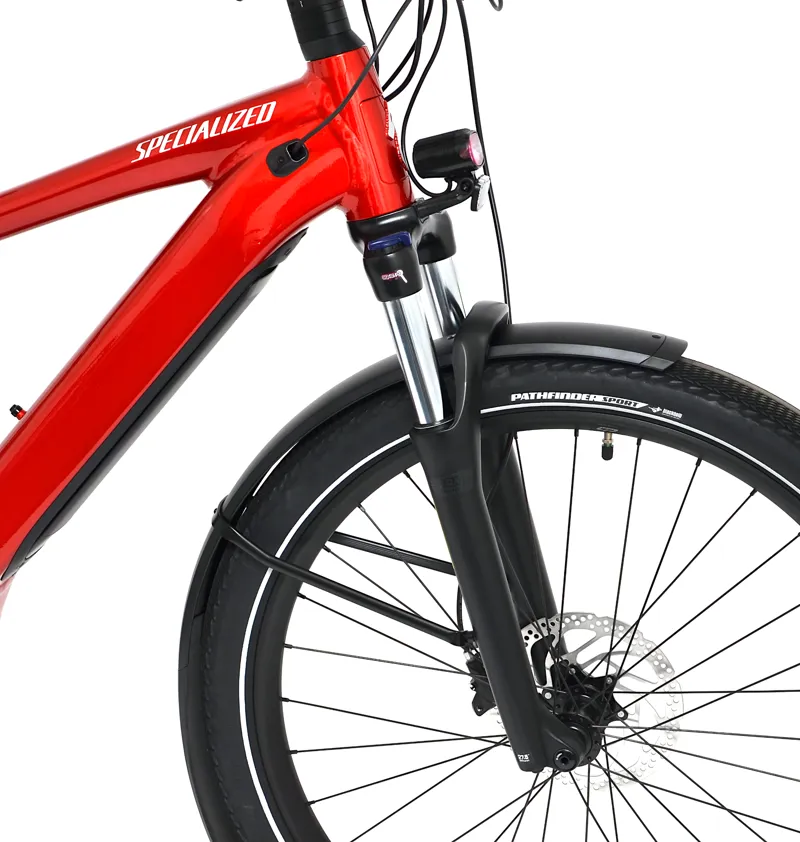 Nearly New Specialized Turbo Vado 3.0 Electric Urban Bike - Small - Red Tint/Silver-8