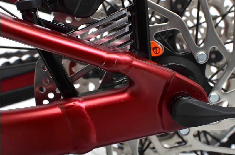 Nearly New Merida One-Forty 500 29er Full Suspension Mountain Bike - X-Long - Red-2