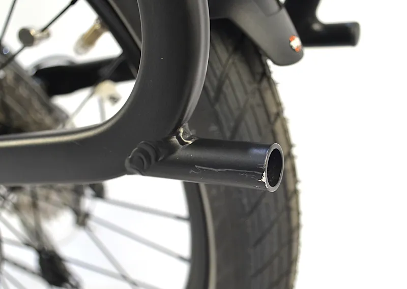 Nearly New Tern Vektron S10 Performance 10 Speed Folding Electric Bike - Silver-2