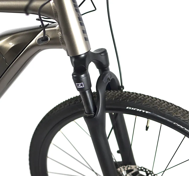 Ex Demo Giant Roam E+ GTS 2022 Electric Hybrid Bike - Large - Gloss Metal-11