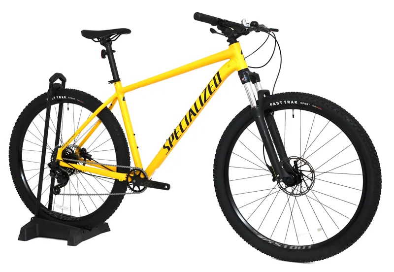 Nearly New Specialized Rockhopper Comp 29er 2022 Hardtail MTB - X-Large - Brassy Yellow/Black-9