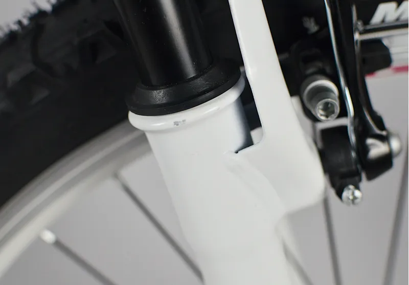 Nearly New 2021 Romet Jolene 6.1 Women's Hardtail Mountain Bike 17 inch White/Green-3