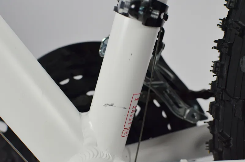 Nearly New 2021 Romet Jolene 6.1 Women's Hardtail Mountain Bike 17 inch White/Green-2