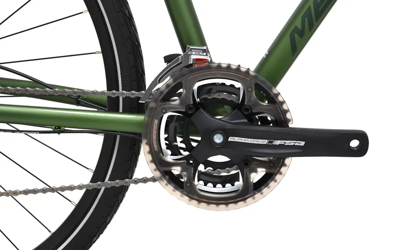 Nearly New Merida Crossway 300 Women's Hybrid Bike - Medium - Green-3