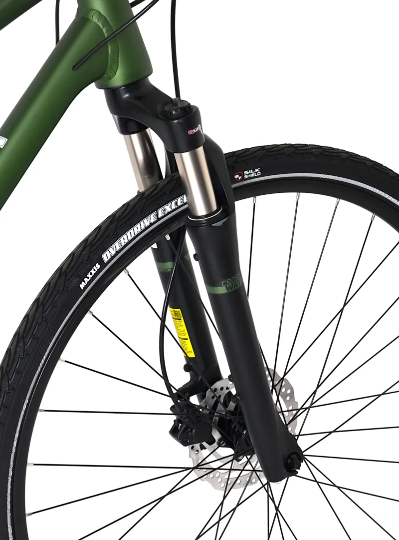 Nearly New Merida Crossway 300 Women's Hybrid Bike - Medium - Green-6