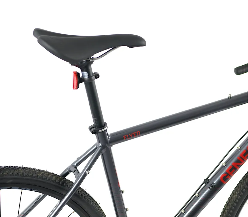 Ex Demo Genesis Flyer 2023 Single Speed Road Bike - Medium - Grey-7