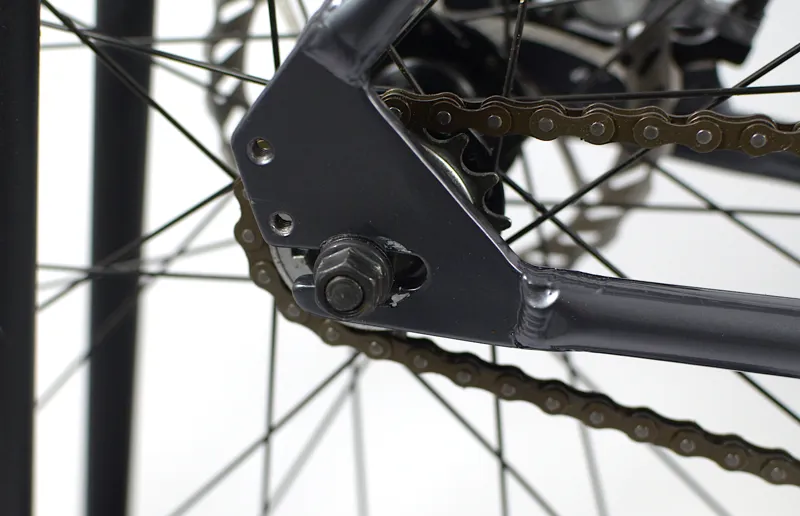 Ex Demo Genesis Flyer 2023 Single Speed Road Bike - Medium - Grey-1