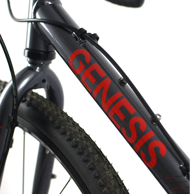 Ex Demo Genesis Flyer 2023 Single Speed Road Bike - Medium - Grey-6