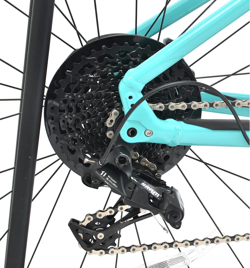 Nearly New Specialized Sirrus X 4.0 2022 Hybrid Bike - Small - Lagoon Blue/Tropical Teal-6