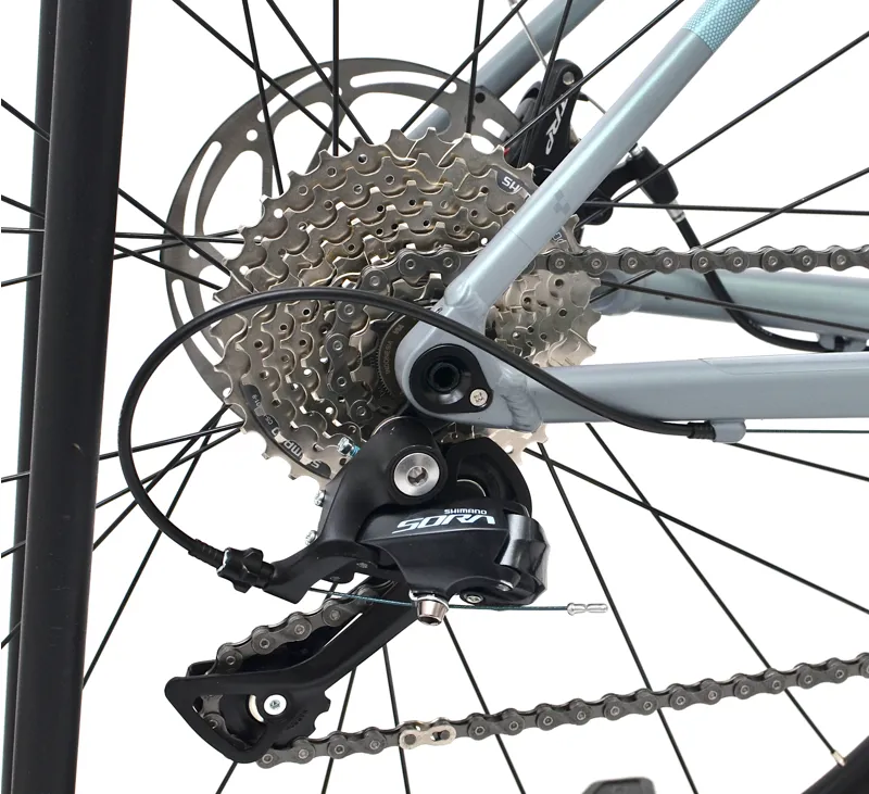 Nearly New Cube Axial Pro Women's Endurance Road Bike - 50 cm - Greysage/Mint-5