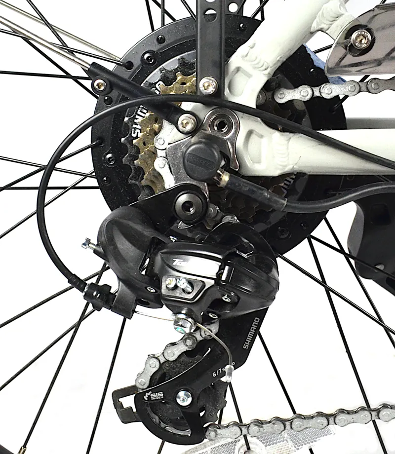 Ex Demo 2022 Forme Cromford Pro ELS Women's Electric Hybrid Bike 16 inch Grey-6