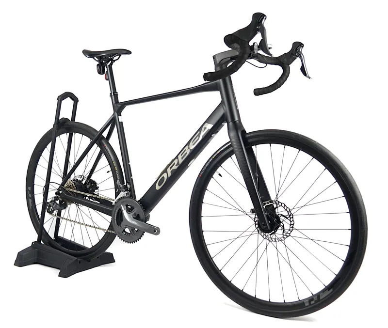 Ex Demo Orbea Gain D50 2022 Electric Road Bike - XL - Black/Titanium-11