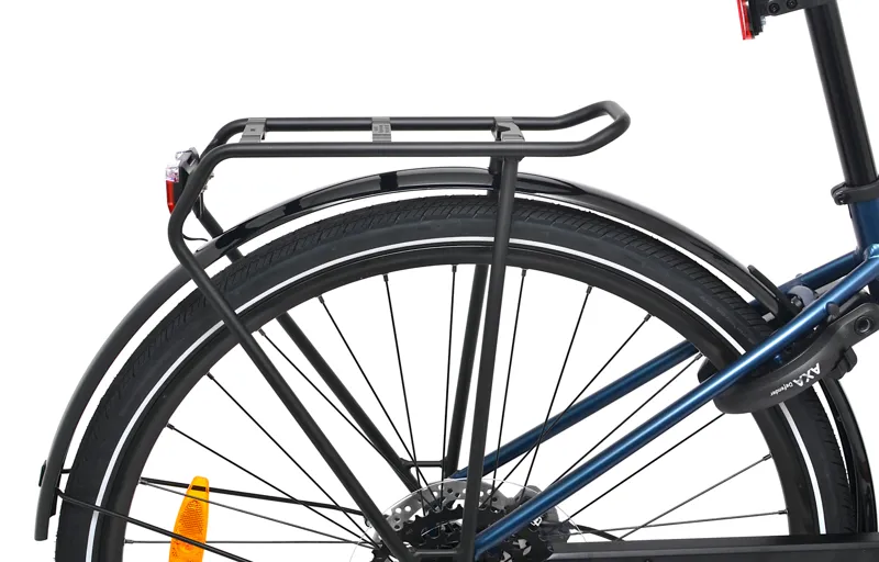 Nearly New Trek Verve 2 Equipped 2024 Hybrid Bike  - Medium - Mulsanne Blue-5