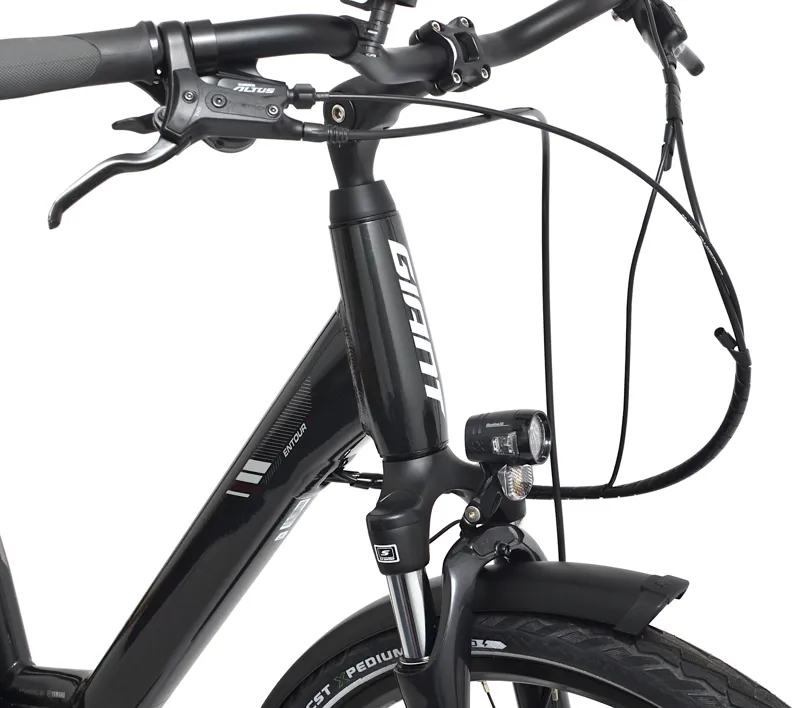 Ex Demo Giant Entour E+ 2 LDS Women's Electric Hybrid Bike - Medium - Black-12