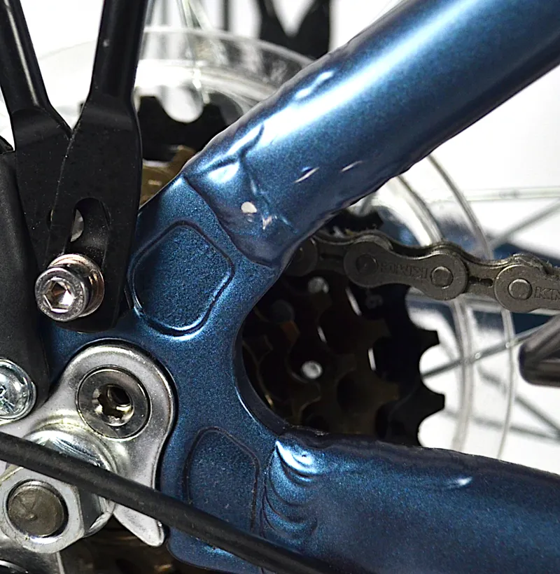 Nearly New 2020 Dawes Mirage HT Women's Hybrid Bike 17 inch Dark Blue-3