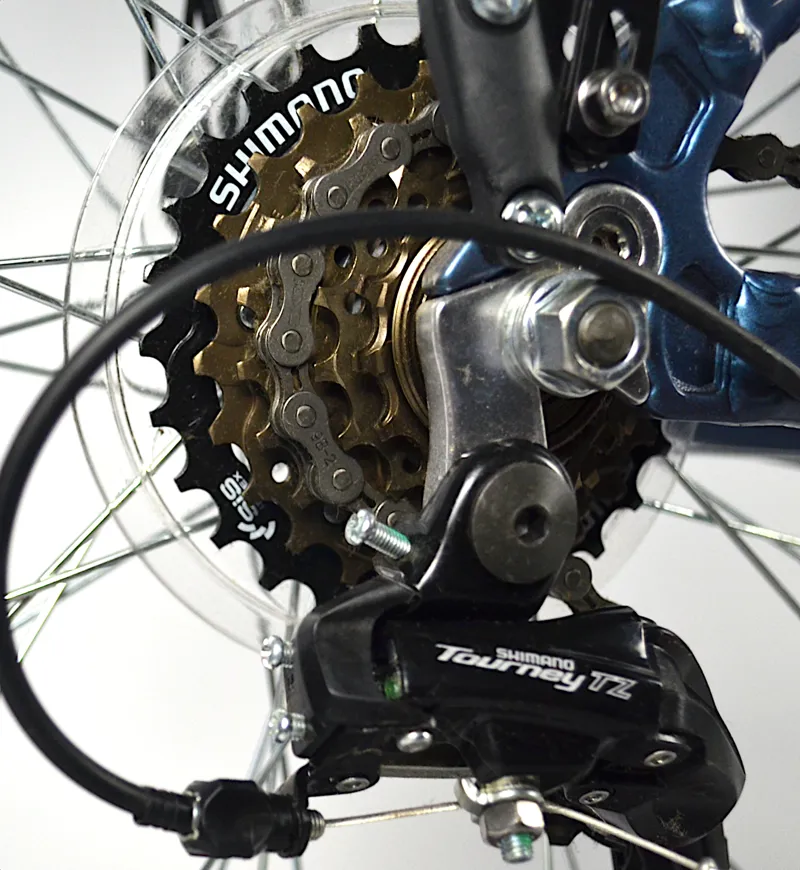 Nearly New 2020 Dawes Mirage HT Women's Hybrid Bike 17 inch Dark Blue-5