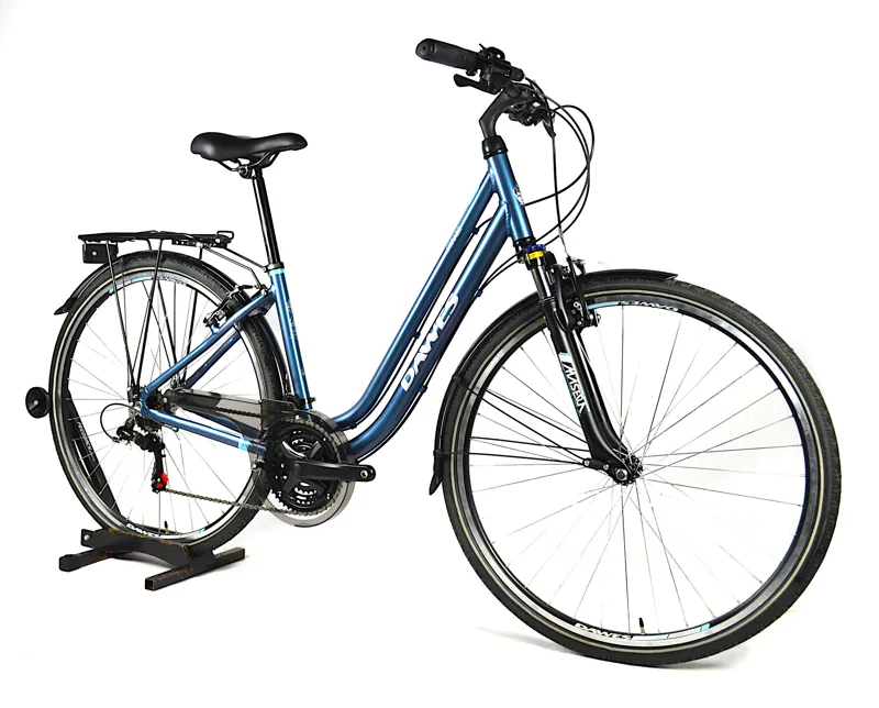 Nearly New 2020 Dawes Mirage HT Women's Hybrid Bike 17 inch Dark Blue-12