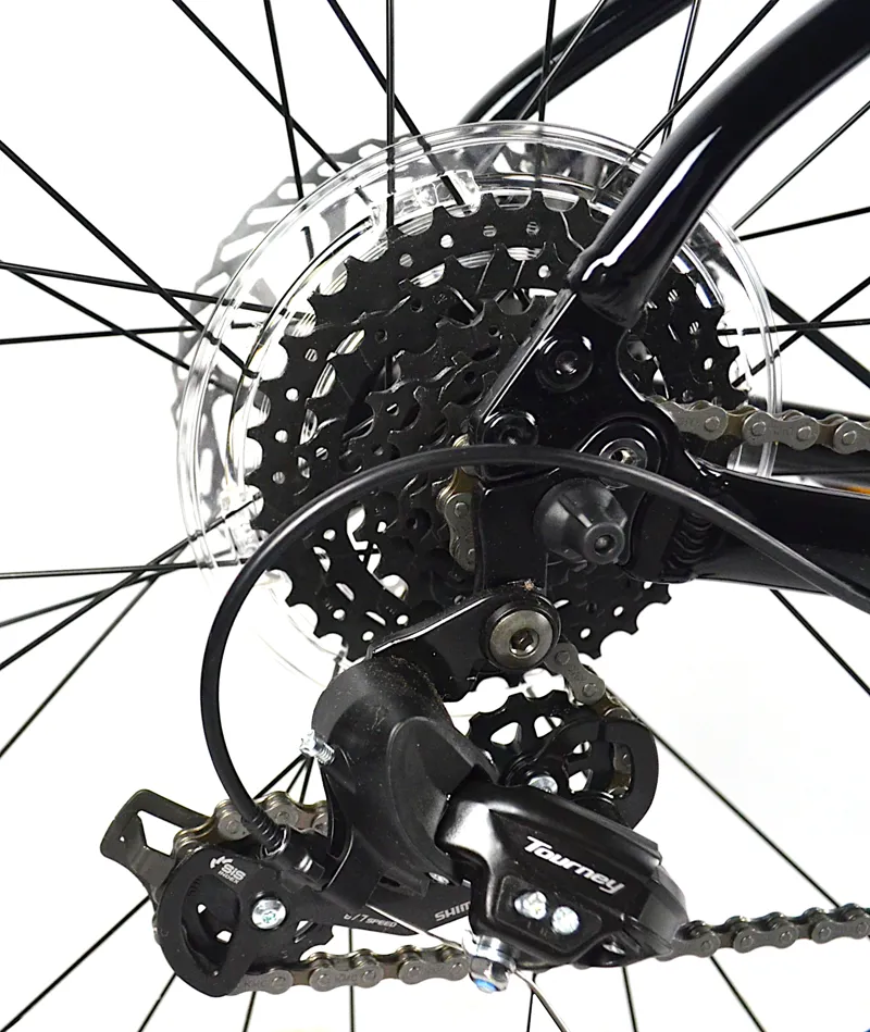 Nearly New 2022 Marin Fairfax 1 Hybrid Bike Medium Gloss Black-5