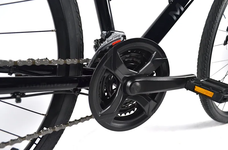 Nearly New 2022 Marin Fairfax 1 Hybrid Bike Medium Gloss Black-6