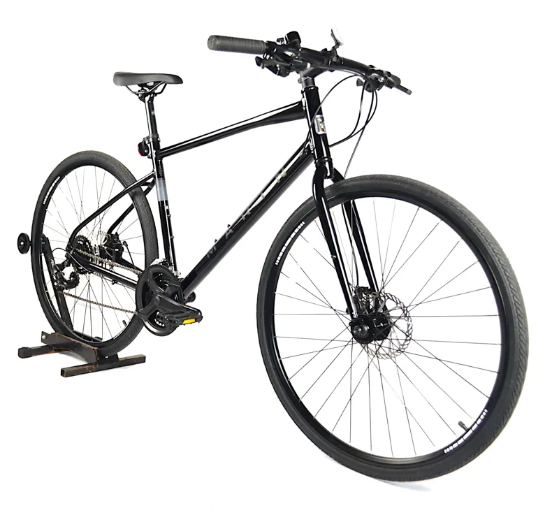 Nearly New 2022 Marin Fairfax 1 Hybrid Bike Medium Gloss Black-7