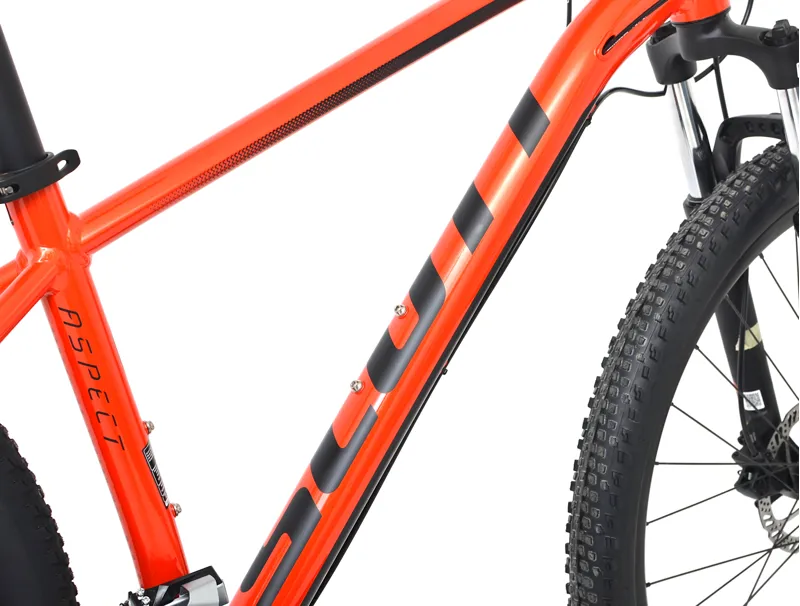 Nearly New Scott Aspect 760 27.5 inch 2022 Hardtail Mountain Bike - Small - Flo Red-5