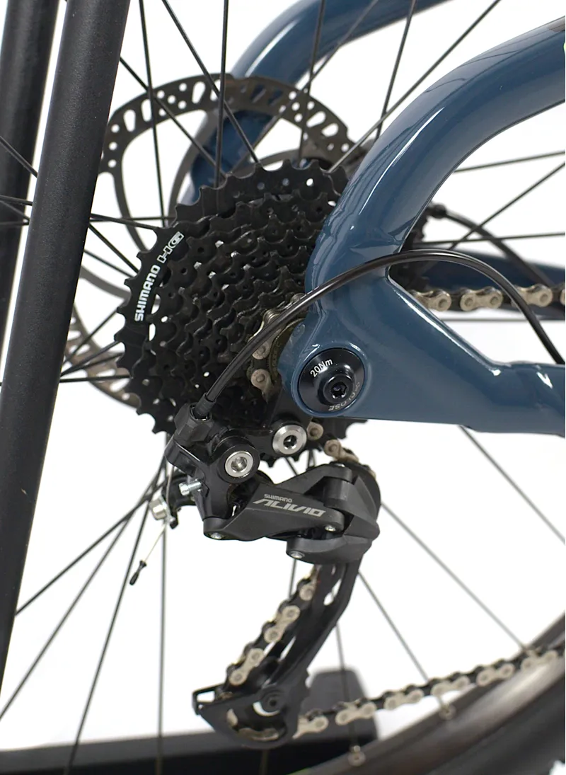 Ex Demo Haibike Hardnine 5 29er 500wh 2022 Electric Hardtail MTB - 49 cm - Blue-11