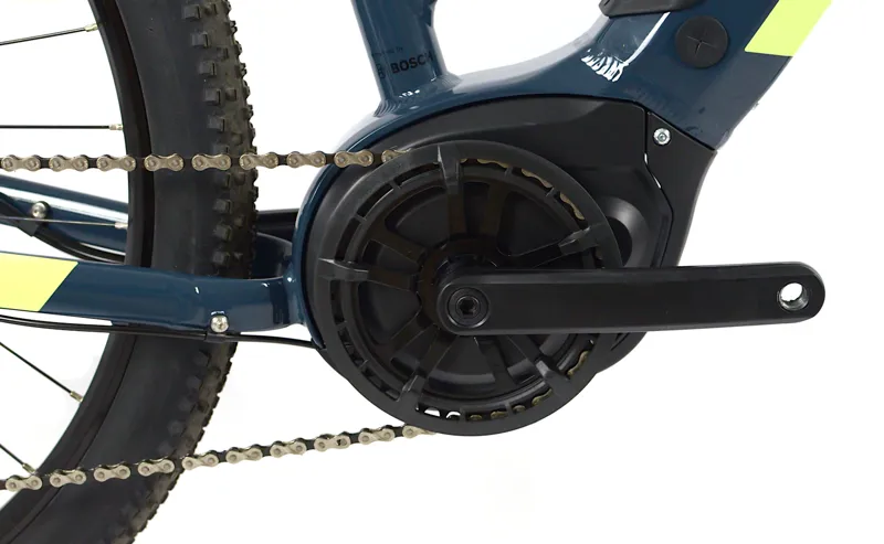 Ex Demo Haibike Hardnine 5 29er 500wh 2022 Electric Hardtail MTB - 49 cm - Blue-12