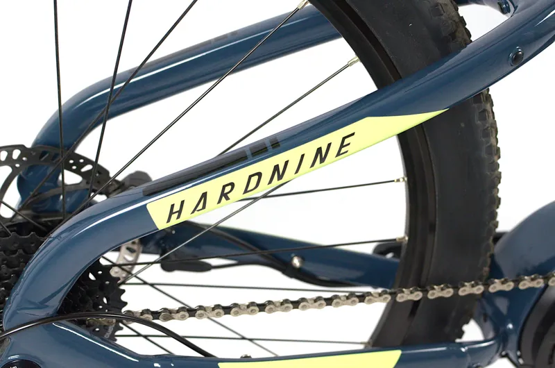 Ex Demo Haibike Hardnine 5 29er 500wh 2022 Electric Hardtail MTB - 49 cm - Blue-7