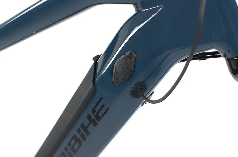 Ex Demo Haibike Hardnine 5 29er 500wh 2022 Electric Hardtail MTB - 49 cm - Blue-5