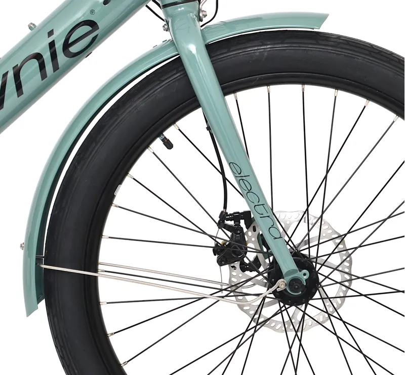 Nearly New Electra Townie Go 7D EQ Step Thru 2024 Women's Electric Hybrid Bike - Medium - Lunar Grey-6