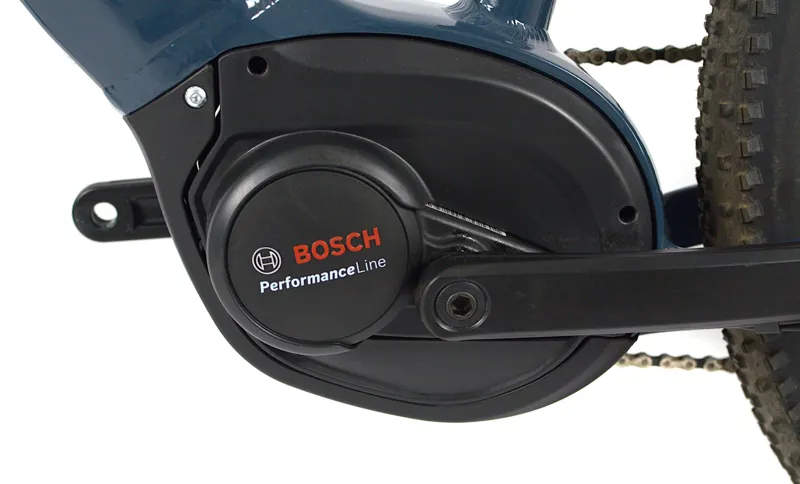 Ex Demo Haibike Hardnine 5 29er 500wh 2022 Electric Hardtail MTB - 49 cm - Blue-10