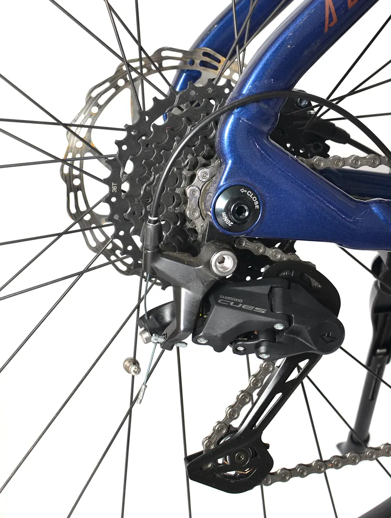 Ex Demo Haibike Alltrack 4 29er 2023 Electric Hardtail Mountain Bike - X-Large 53 cm - Blue-11