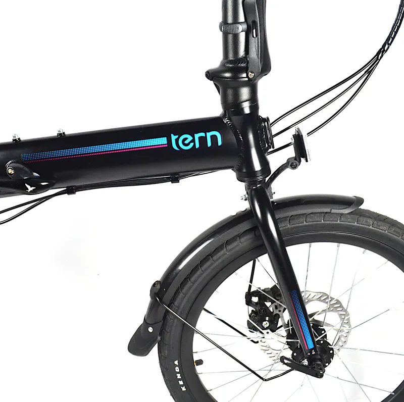 Ex Demo 2022 Tern Link D8 8 Speed Folding Bike Satin Black-4