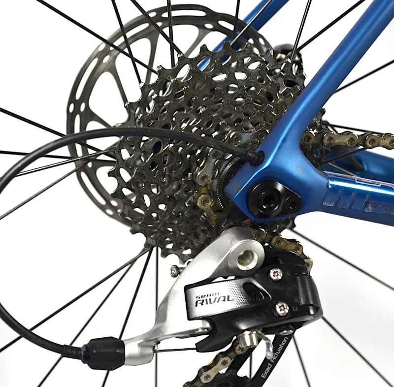 Ex Demo Basso Venta Disc SRAM Rival Carbon Road Bike - Medium - Blue-7