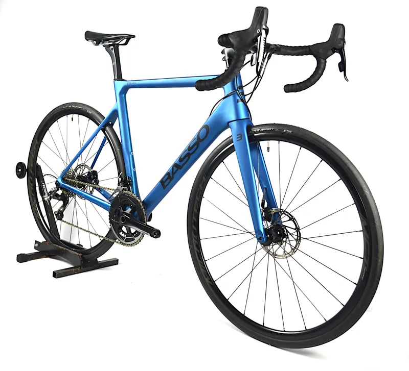 Ex Demo Basso Venta Disc SRAM Rival Carbon Road Bike - Medium - Blue-1
