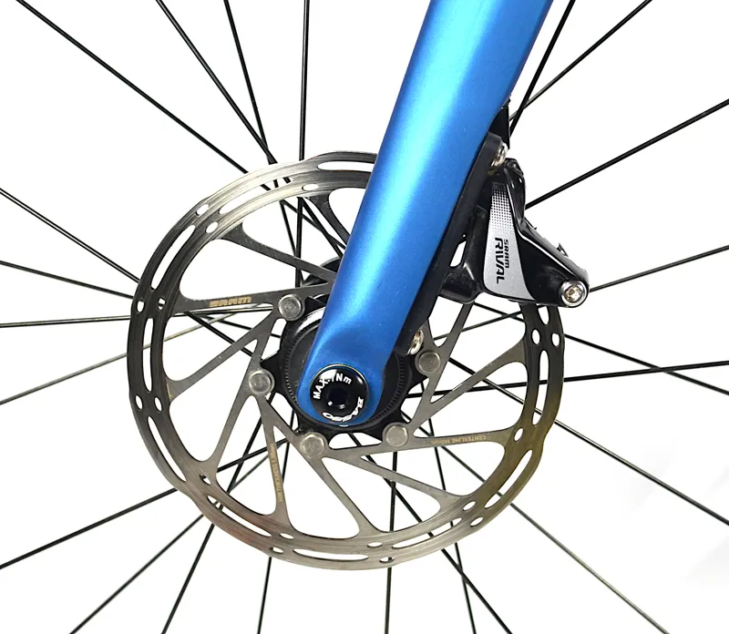 Ex Demo Basso Venta Disc SRAM Rival Carbon Road Bike - Medium - Blue-6