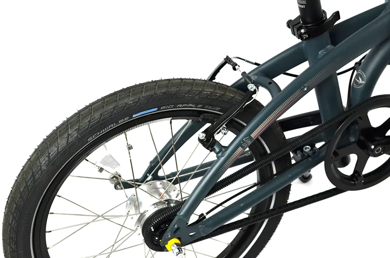 Ex Demo Tern Link D7I 20w Folding Bike - Shale/Grey/Red-2