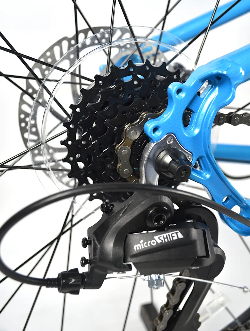 Nearly New 2022 Forme Peak Trail 2 Women's Hybrid Bike 15 inch - Light Blue-7