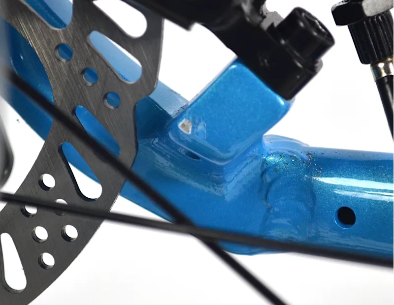 Nearly New 2022 Forme Peak Trail 2 Women's Hybrid Bike 15 inch - Light Blue-5