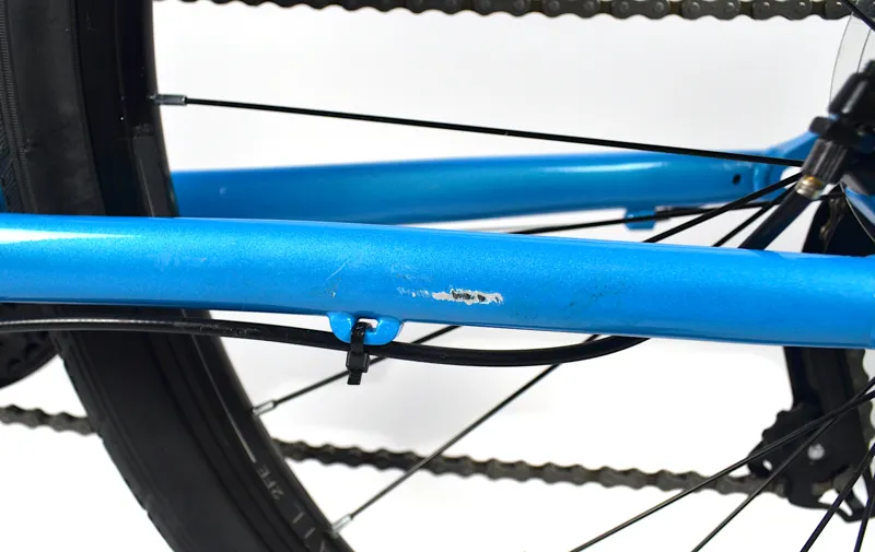 Nearly New 2022 Forme Peak Trail 2 Women's Hybrid Bike 15 inch - Light Blue-2