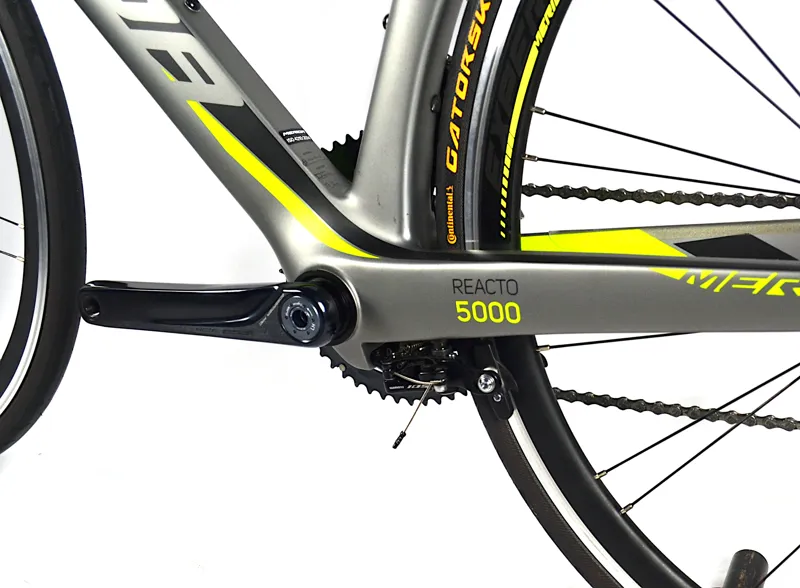 Nearly New 2019 Merida Reacto 5000 Large  Silver/Green-2