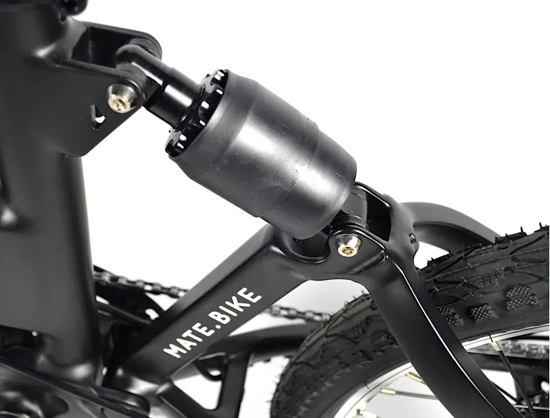 Nearly New 2022 Mate City 250W Electric Folding BIke - Legacy Black-8