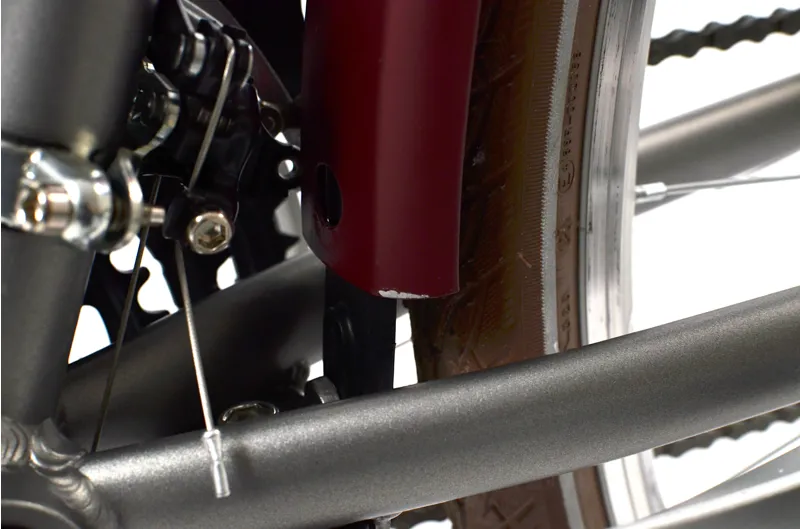 Nearly New Raleigh Pioneer Grand Tour 700c 2023 Women's Hybrid Bike -  15 inch - Burgundy-3
