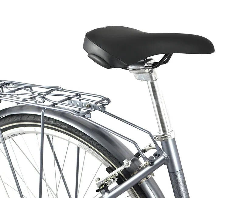 Nearly New Raleigh Pioneer Low-Step 2023 Women's Hybrid Bike - 18 inch - Grey-5
