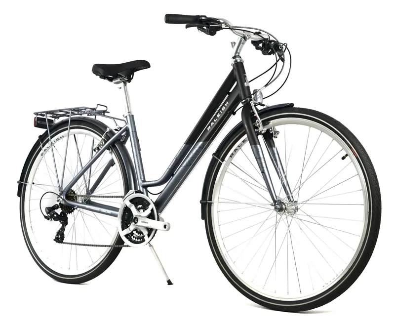 Nearly New Raleigh Pioneer Low-Step 2023 Women's Hybrid Bike - 18 inch - Grey-10