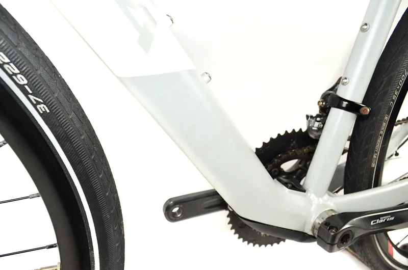 Ex Demo 2019 Orbea Gain D50 Electric Road Bike - Small - Grey/White/Red-6