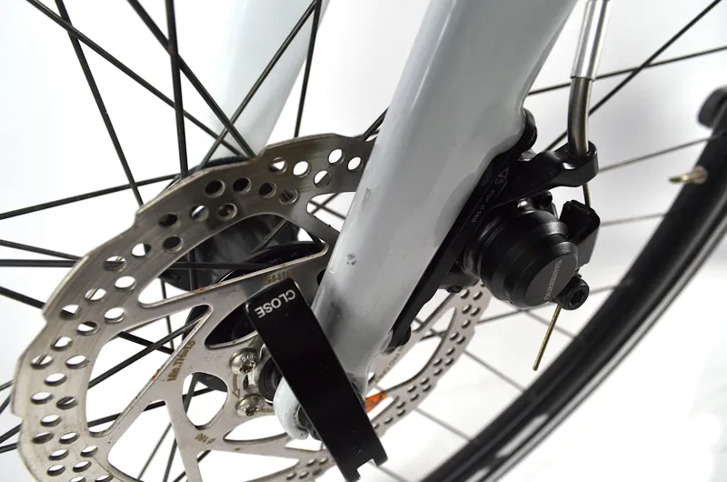 Ex Demo 2019 Orbea Gain D50 Electric Road Bike - Small - Grey/White/Red-7