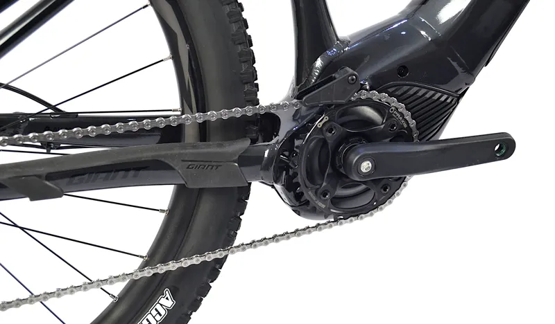 Nearly New 2022 Giant Fathom E+ 2 Pro 29er Electric Mountain Bike - Medium - Metal Black-9